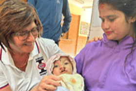 Einsatz im Sushma Koirala Memorial Hospital im März/April 2025